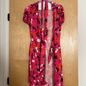 Diane Von Furstenberg mini wrap dress